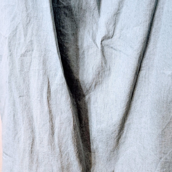 Off-Shoulder Embroidered Blue Dress - Picture 4 of 10